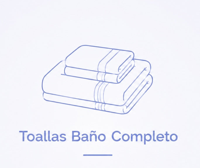 Toallas Baño Completo