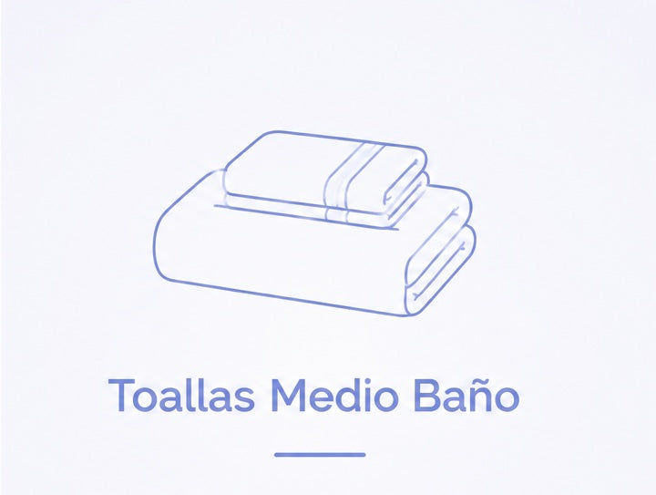 Toallas Medio Baño