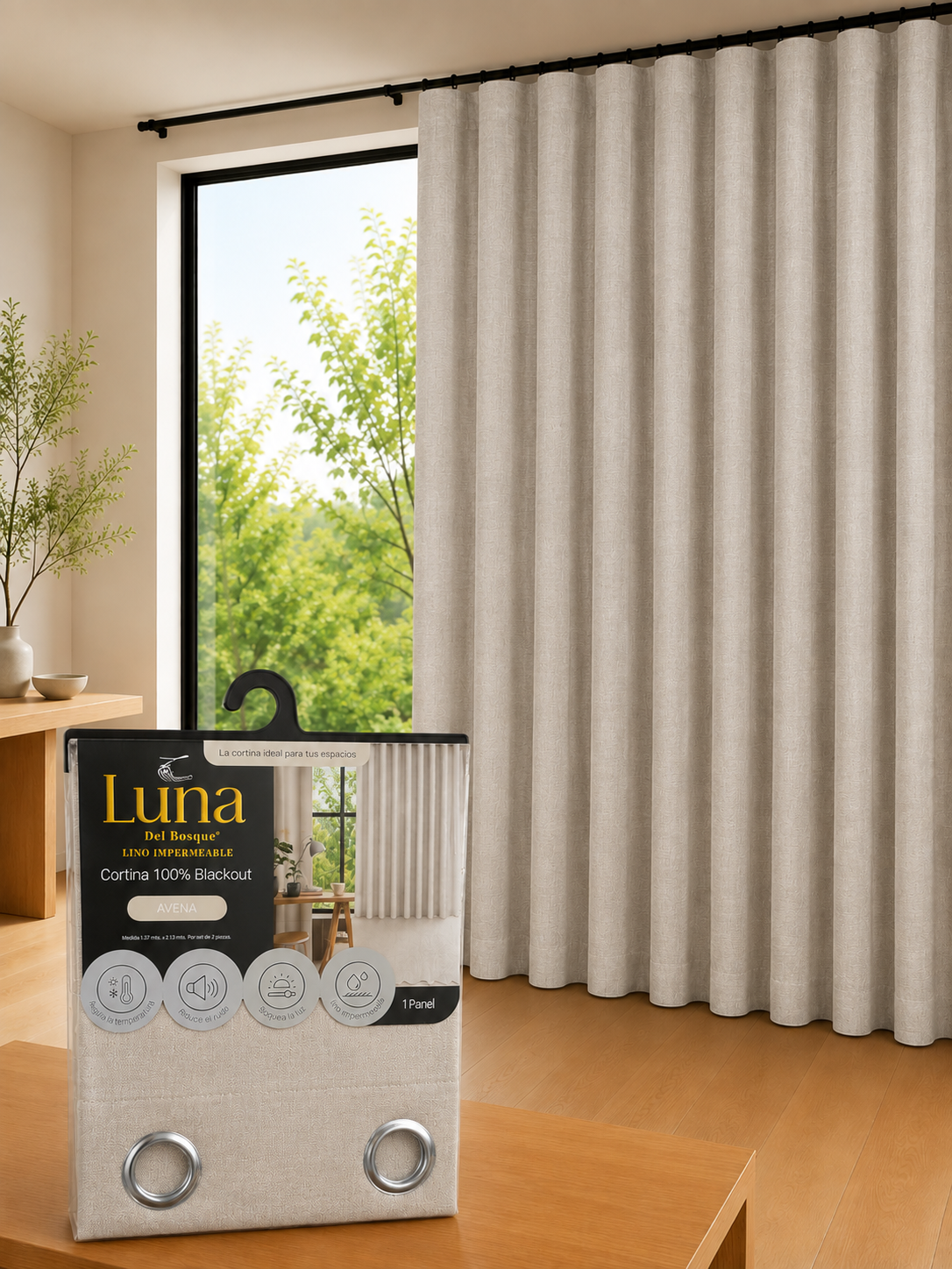 Cortina Lino