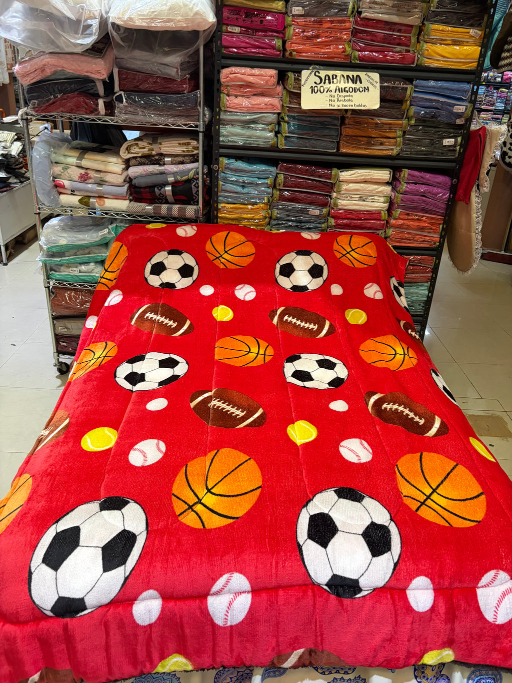 Cobertor de Borreguita Estampado