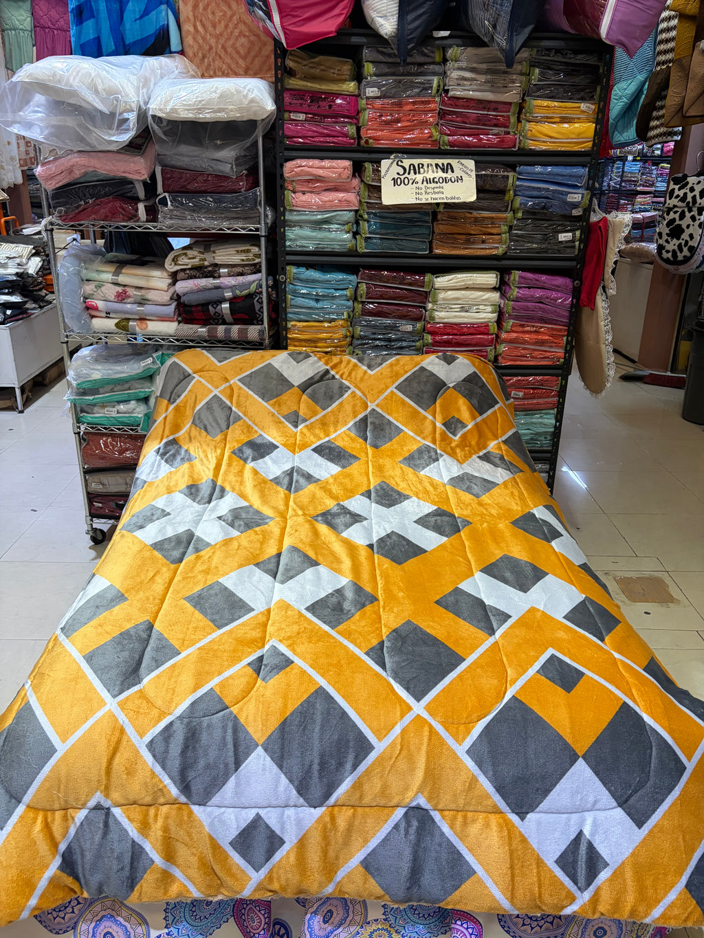 Cobertor de Borreguita Estampado