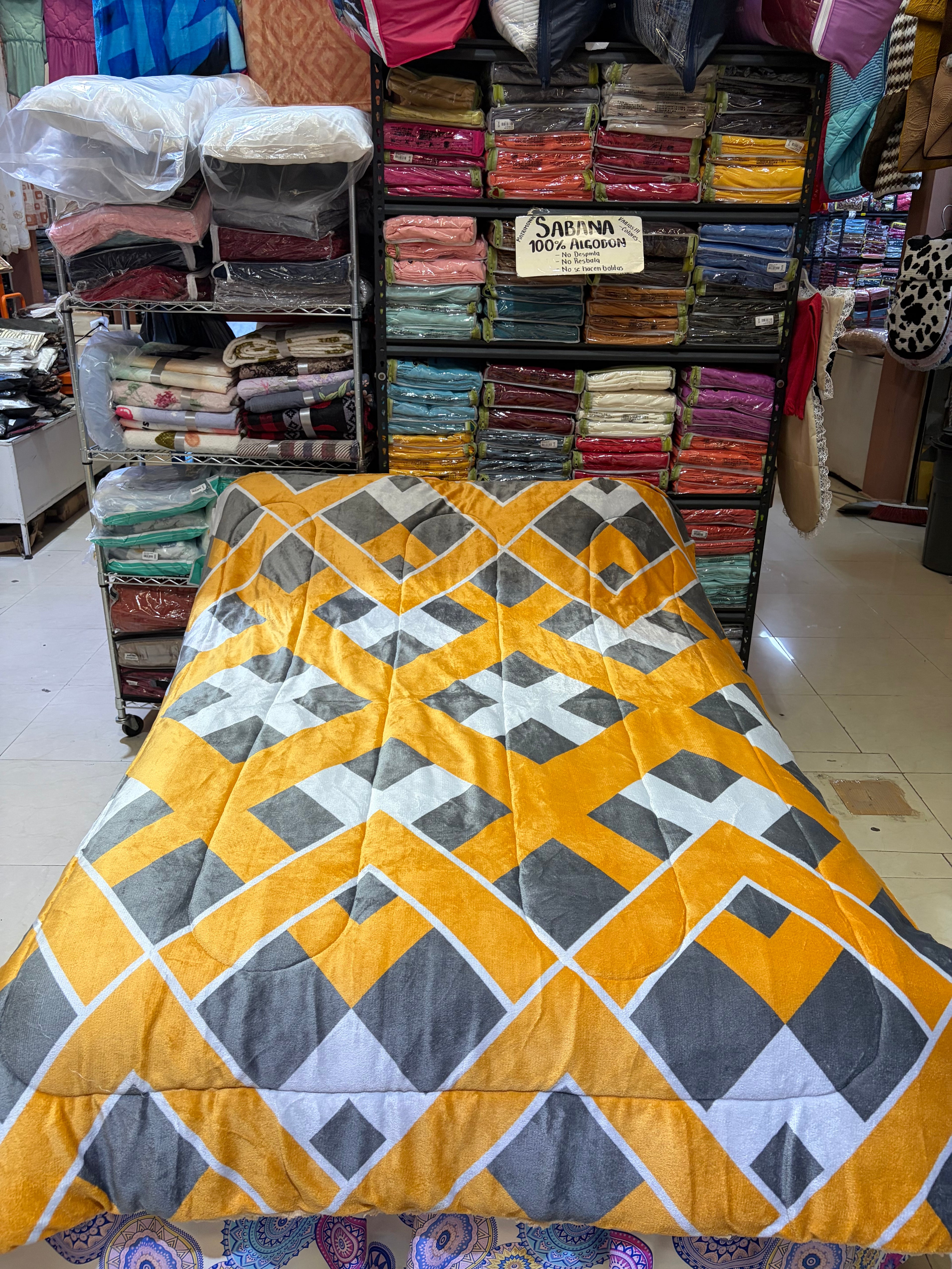 Cobertor de Borreguita Estampado