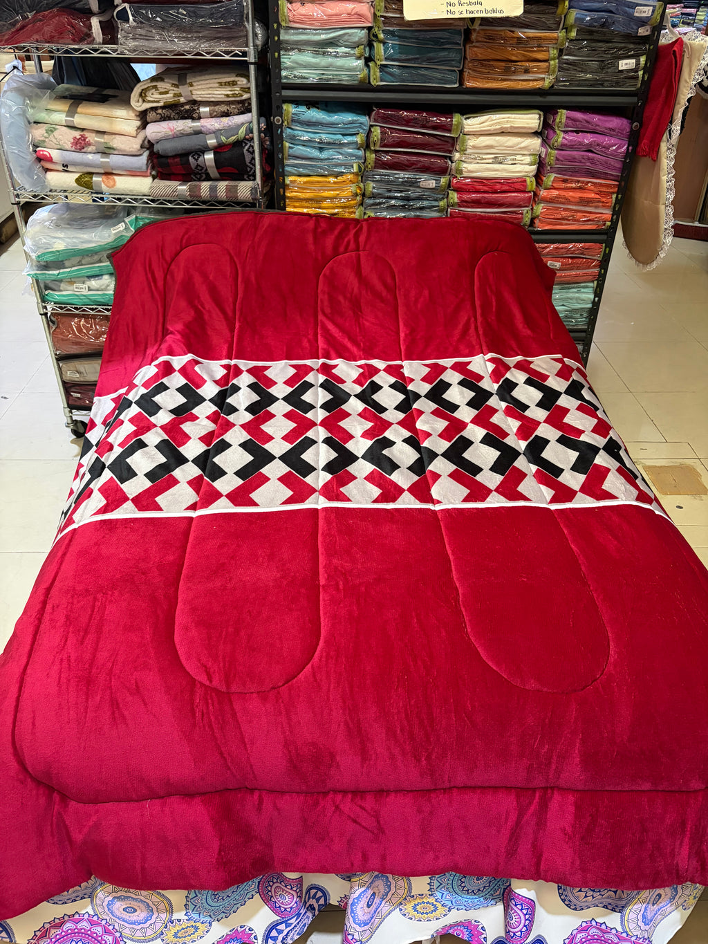 Cobertor de Borreguita Estampado