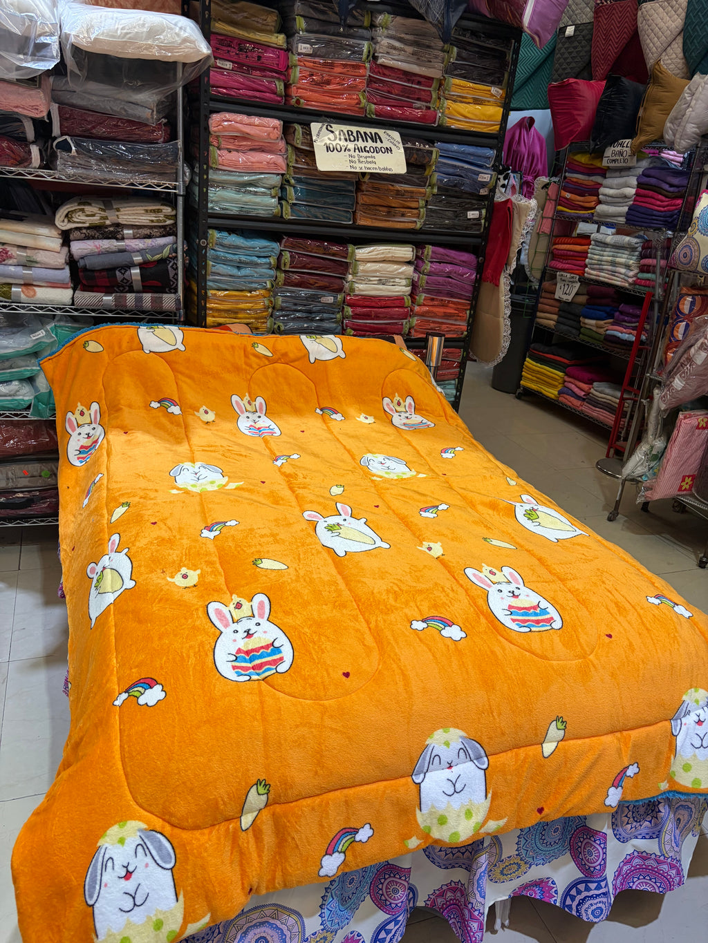 Cobertor de Borreguita Estampado