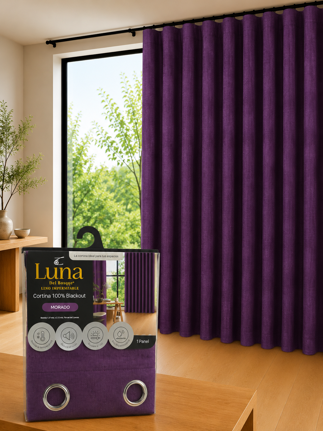 Cortina Lino