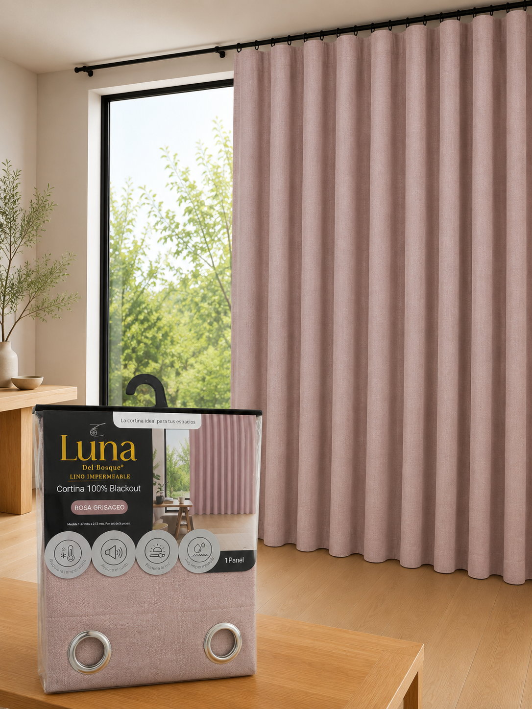 Cortina Lino