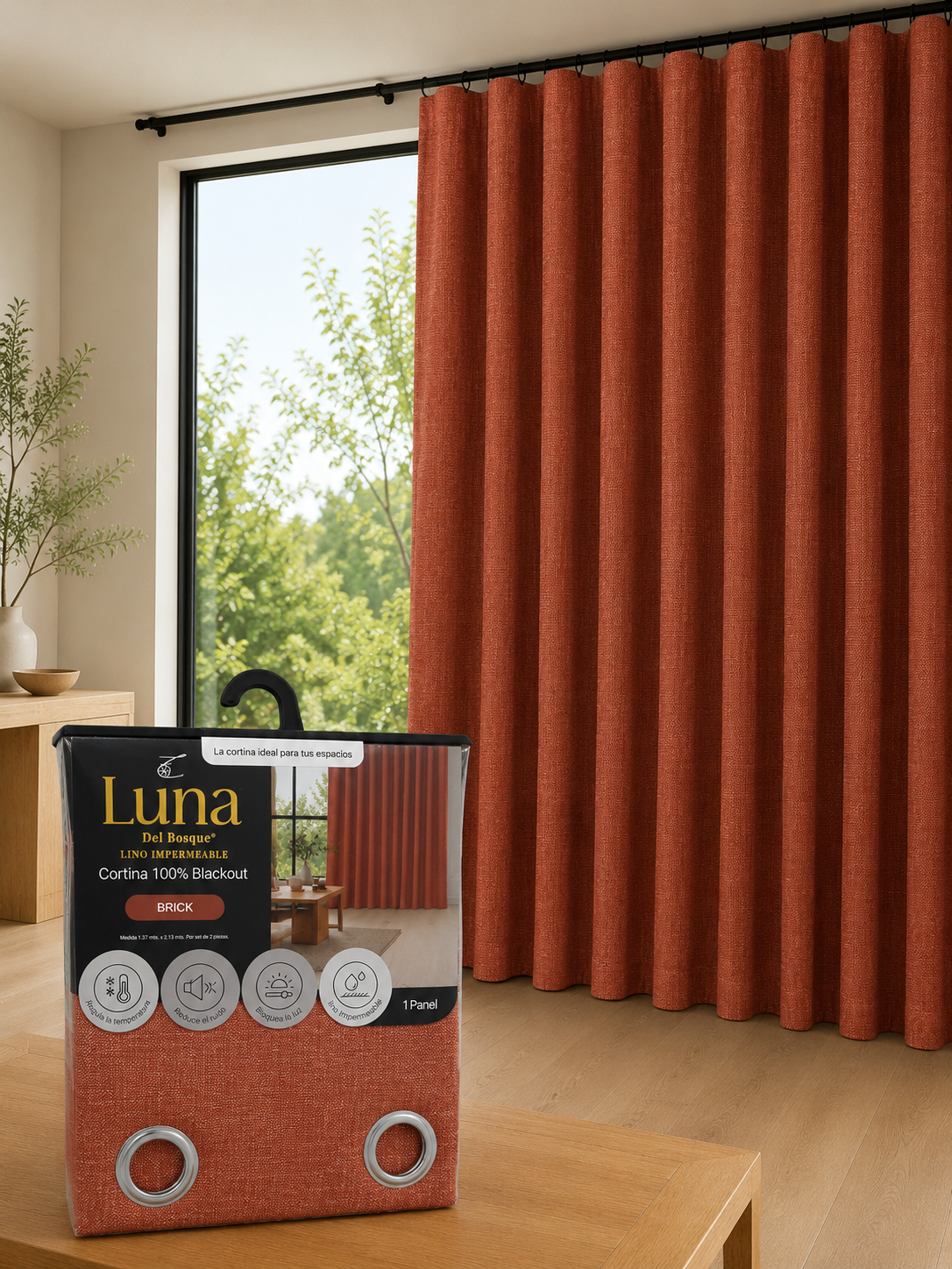 Cortina Lino
