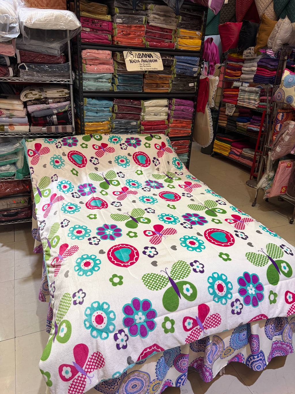 Cobertor de Borreguita Estampado