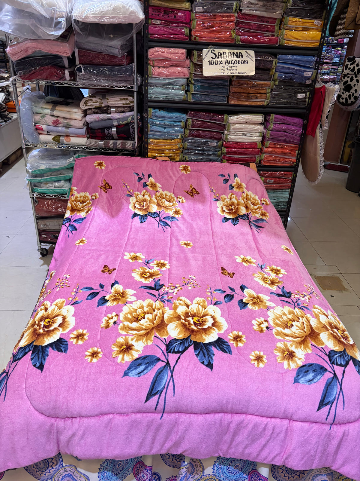 Cobertor de Borreguita Estampado