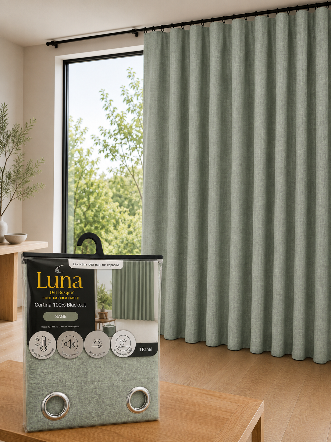 Cortina Lino