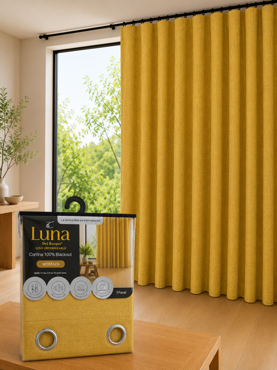 Cortina Lino