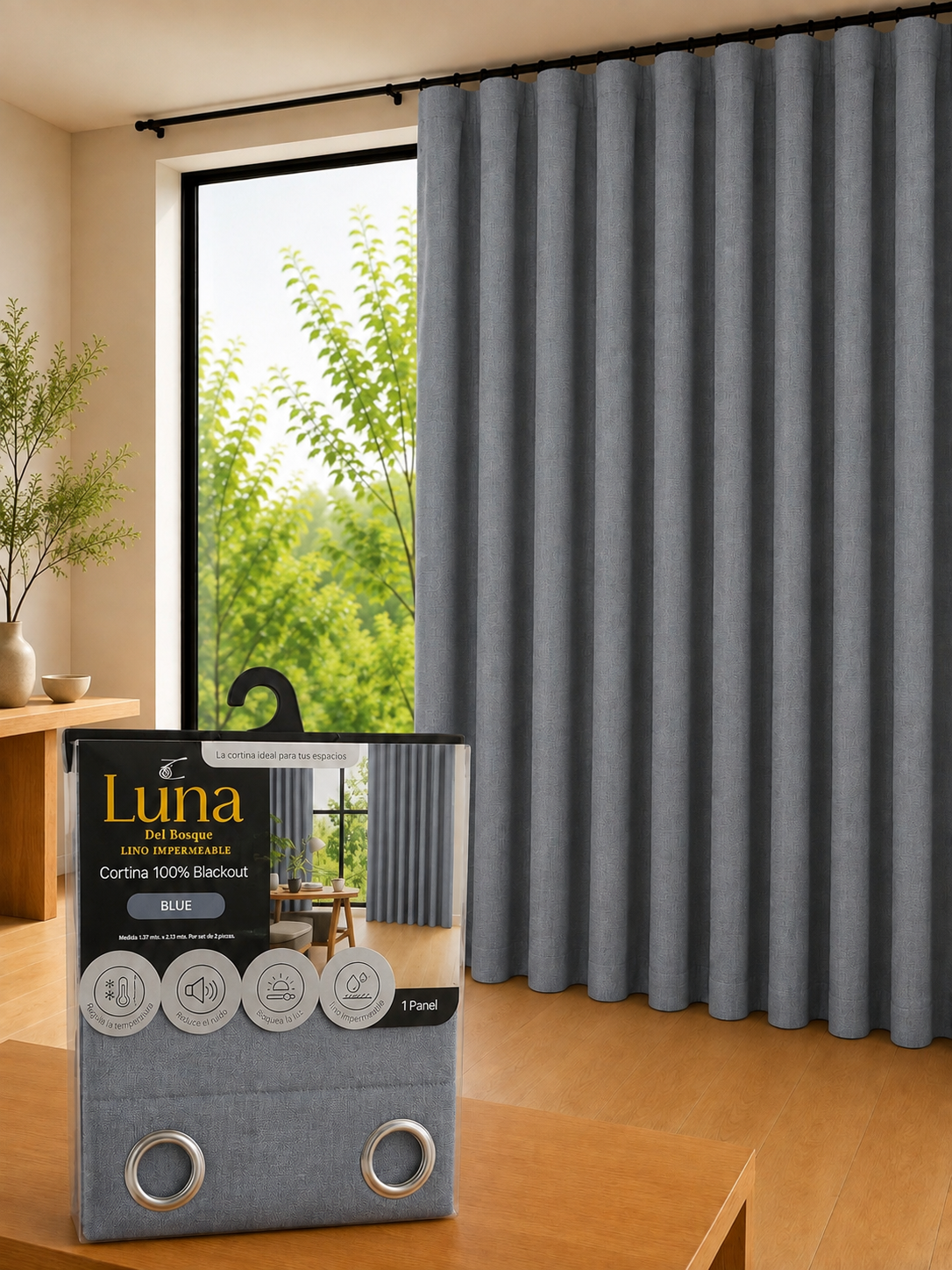 Cortina Lino